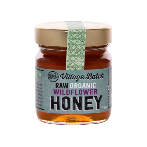 Boots Chicago Raw Organic Wildflower Honey - 8.5 FL OZ 12 Pack