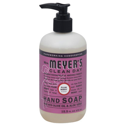Mrs. Meyer's Plum Berry Hand Soap - 12.5 FZ 6 Pack
