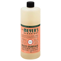 Mrs. Meyer's Clean Day Geranium Multi-Surface Concentrate - 32 FZ 6 Pack