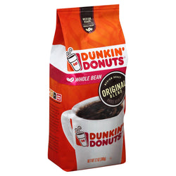 Dunkin Donuts Coffee Whole Bean Original Blend - 12 OZ 6 Pack