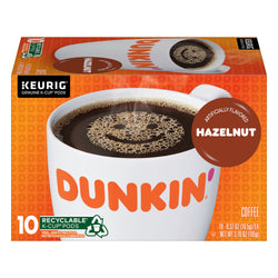 Dunkin Donuts Hazelnut K-Cup - 3.7 OZ 6 Pack