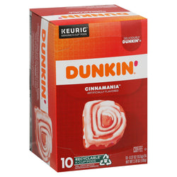 Dunkin Donuts Cinnamon Coffee Roll K-Cup - 3.7 OZ 6 Pack