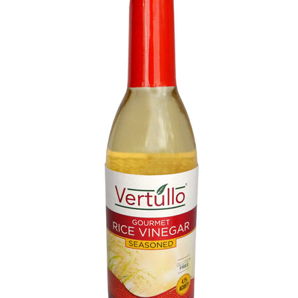 Vertullo Imports Vertullo Seasoned Rice Vinegar - 12.7 OZ 12 Pack