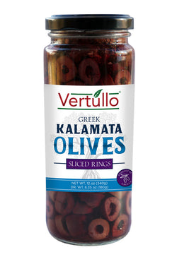 Vertullo Imports Kalamata Olives Sliced - 12 OZ 12 Pack