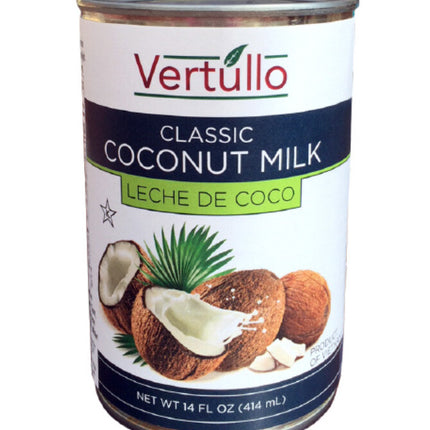 Vertullo Imports Coconut Milk - 14 OZ 24 Pack