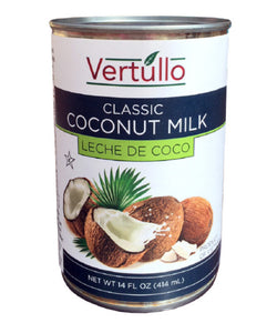 Vertullo Imports Coconut Milk - 14 OZ 24 Pack