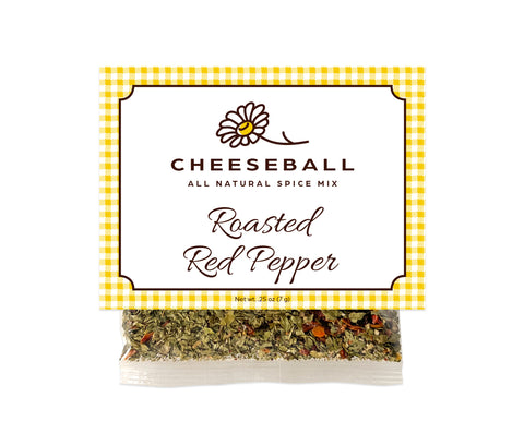 s.a.l.t. sisters Roasted Red Pepper & Thyme Cheeseball Mix - 0.25 OZ 6 Pack