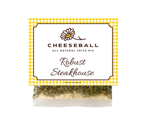 s.a.l.t. sisters Robust Steakhouse Cheeseball Mix - 0.55 OZ 6 Pack