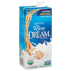 Rice Dream Organic Original Enriched Rice Drink - 32 FZ 12 Pack