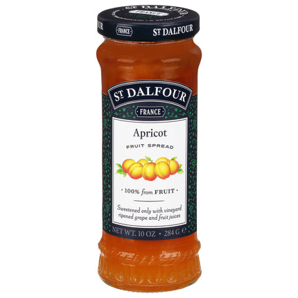 St. Dalfour Thick Apricot Fruit Spread - 10 OZ 6 Pack
