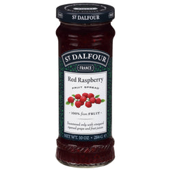 St. Dalfour Red Raspberry Fruit Spread - 10 OZ 6 Pack