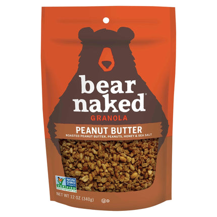 Bear Naked Peanut Butter Granola - 12 OZ 6 Pack