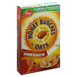 Post Honey Bunches Of Oats Roasted Cereal - 18 OZ 12 Pack