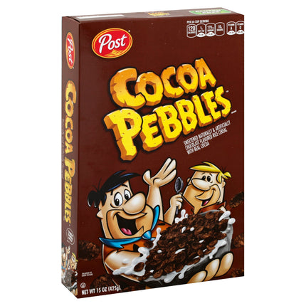 Post Cereal Cocoa Pebbles - 15 OZ 12 Pack