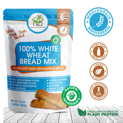 Health Enhanced Foods Sweet White Wheat Bread Mix - 16 OZ 12 Pack
