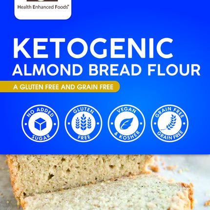 Health Enhanced Foods Ketogenic Almond Baking Mix - 16 OZ 12 Pack