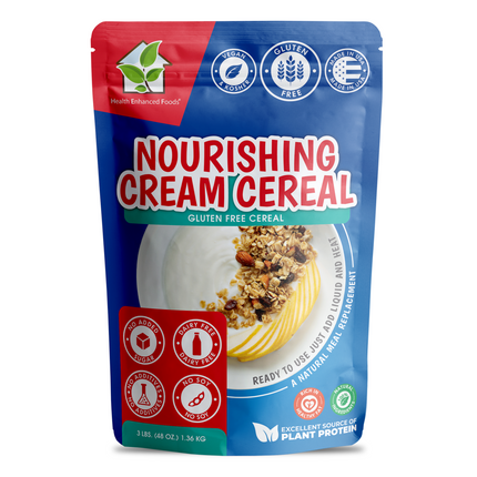 Health Enhanced Foods Nourishing Cream Cereal - 16 OZ 12 Pack