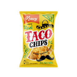 Kravy Foods Taco Chip - 14 OZ 10 Pack