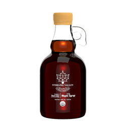 Sterling Valley Maple Certified Organic Maple Syrup: Dark Color/Robust Taste - 1 PT 12 Pack