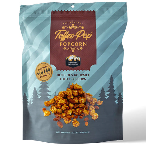 Northwest Expressions ToffeePop Gourmet Popcorn - 12 OZ 12 Pack