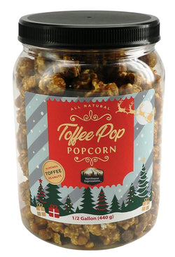 Northwest Expressions ToffeePop Gourmet Popcorn Christmas Edition - 1 LB 8 Pack