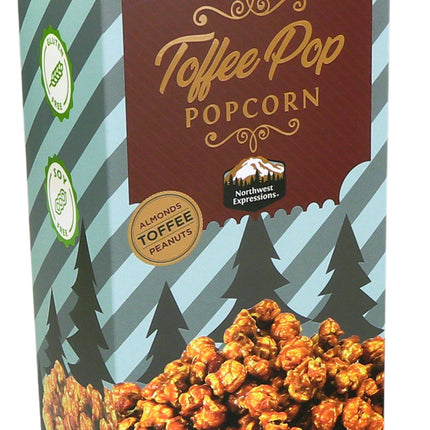 Northwest Expressions ToffeePop Gourmet Popcorn 16 oz Gift Box - 16 OZ 8 Pack
