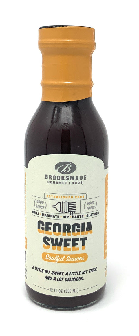 Brooksmade Gourmet Foods Georgia Sweet BBQ Sauce & Marinade - 12 FL OZ 12 Pack