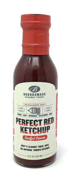 Brooksmade Gourmet Foods Perfect Red Ketchup - 12 FL OZ 12 Pack