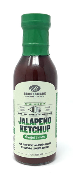 Brooksmade Gourmet Foods Jalapeno Ketchup - 12 FL OZ 12 Pack