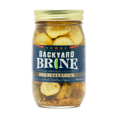 Backyard Brine BBQ Betty Lou's - Sweet, Smokey, & Spicy - 16 OZ 6 Pack