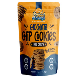 Baked Cravings BAKED CRAVINGS CHOCOLATE CHIP COOKIE BAG - 5 OZ 6 Pack