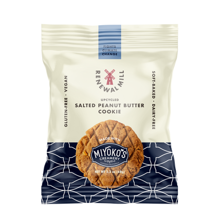 Renewal Mill Upcycled Salted Peanut Butter Cookie - GF - 2.3 OZ 12 Pack