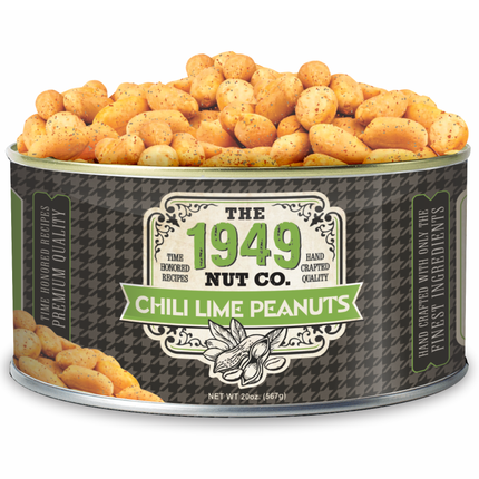 1949 Nut Company Chili Lime Peanuts - 20 OZ 12 Pack