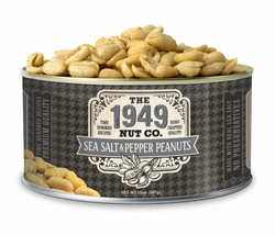 1949 Nut Company Sea Salt & Pepper Peanuts - 20 OZ 12 Pack