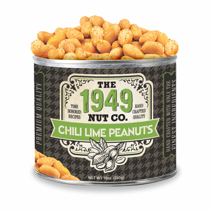 1949 Nut Company Chili Lime Peanuts - 10 OZ 12 Pack