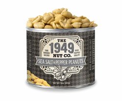1949 Nut Company Sea Salt & Pepper Peanuts - 10 OZ 12 Pack