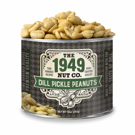 1949 Nut Company Dill Pickled Peanuts - 10 OZ 12 Pack