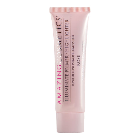 AmazingCosmetics Illuminate Primer + Highlighter ROSE - 1.7 FL OZ 6 Pack