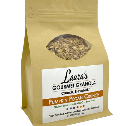 Laura's Gourmet Granola Pumpkin Pecan Crunch - 16 OZ 6 Pack