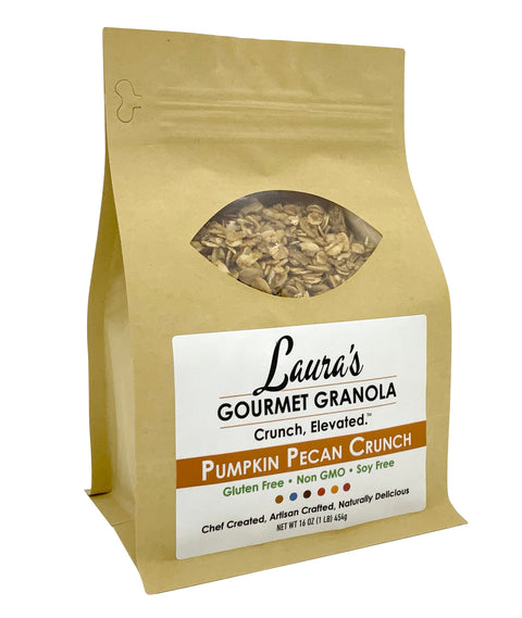 Laura's Gourmet Granola Pumpkin Pecan Crunch - 16 OZ 6 Pack