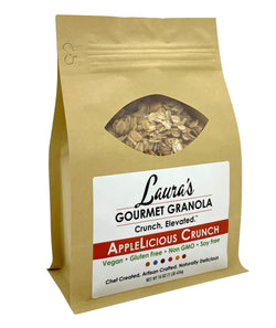 Laura's Gourmet Granola AppleLicious Crunch - 16 OZ 6 Pack