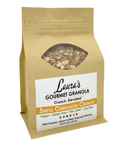 Laura's Gourmet Granola Sinful Cinnamon Crunch - 16 OZ 6 Pack