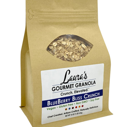 Laura's Gourmet Granola BlueBerry Bliss Crunch - 16 OZ 6 Pack
