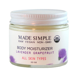 Made Simple Skin Care Lavender Grapefruit Moisturizer - 2.3 FL OZ 8 Pack