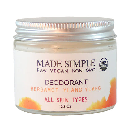 Made Simple Skin Care Bergamot Ylang Ylang Deodorant - 2.3 OZ 8 Pack