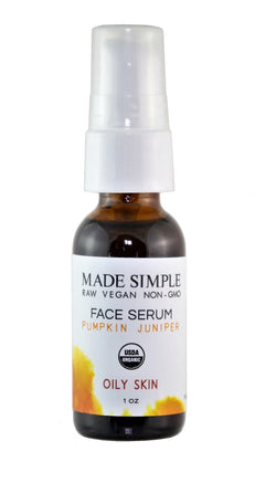 Made Simple Skin Care Pumpkin Juniper Face Serum - 1 FL OZ 8 Pack