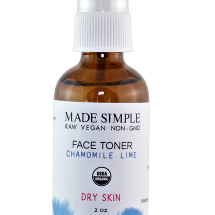 Made Simple Skin Care Chamomile Lime Face Toner - 2 FL OZ 8 Pack