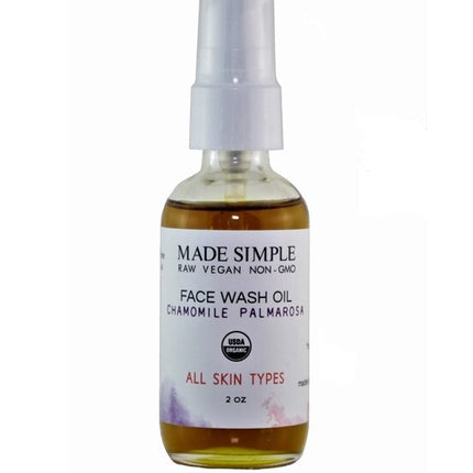 Made Simple Skin Care Chamomile Palmarosa Face Wash - 2 FL OZ 8 Pack