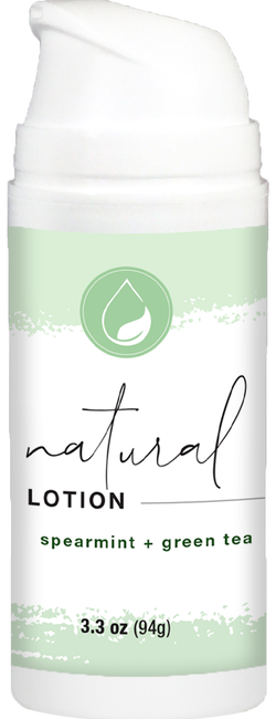 Yoder Naturals Yoder Naturals Natural Body Lotion Spearmint and Green Tea - 3.3 OZ 12 Pack