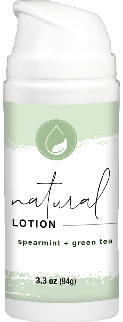Yoder Naturals Yoder Naturals Natural Body Lotion Spearmint and Green Tea - 3.3 OZ 12 Pack